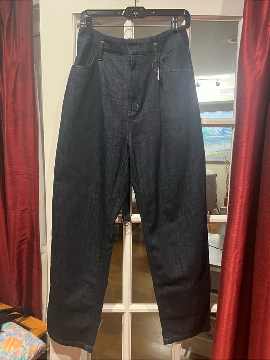 Uniqlo Denim - Uniqlo Relaxed Dark Indigo Jeans
